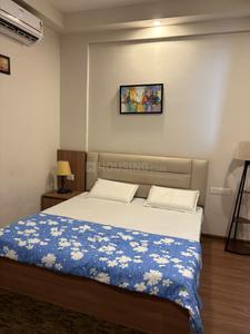 Bedroom Image of 655 Sq.ft 1 RK Studio for rent in Omaxe India Trade Centre, Alpha II Greater Noida for Rs. 25000