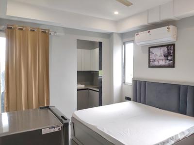 Bedroom Image of 680 Sq.ft 1 RK Builder Floor for rent in Sector 46 Gurgaon for Rs. 24000