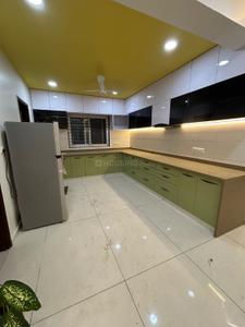 Kitchen Image of 2880 Sq.ft 4 BHK Apartment / Flat for rent in Darshanam Club Life Phase Il, Undera Vadodara for Rs. 80000