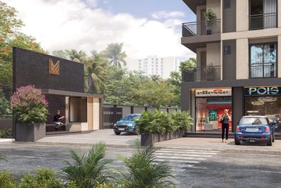 Image of 1275 Sq.ft 2 BHK Apartment / Flat for sale in Althan, Surat for Rs. 5165000
