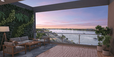 Image of 1580 Sq.ft 3 BHK Apartment / Flat for sale in Saswat Riverside, Trisulia, Cuttack for Rs. 11900000