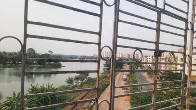 Balcony Image of 1250 Sq.ft 3 BHK Apartment / Flat for sale in New Town Kolkata for Rs. 4700000