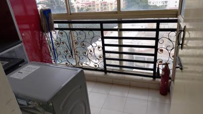 Balcony Image of 2200 Sq.ft 3 BHK Apartment / Flat for rent in Hoysala Landmark, Sanjaynagar Bengaluru for Rs. 70000
