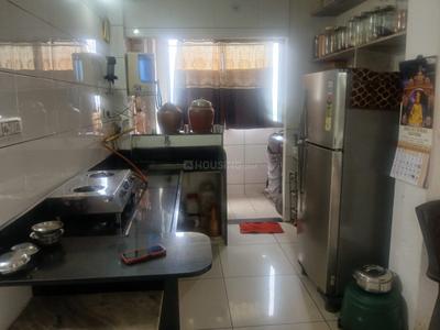 Kitchen Image of 750 Sq.ft 2 BHK Apartment / Flat for sale in Aadesh Sundaram City Phase 3, Madhapar Rajkot for Rs. 3200000
