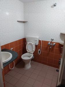 Bathroom Image of 600 Sq.ft 1 BHK Independent House for rent in Yeswanthpur Bengaluru for Rs. 12000