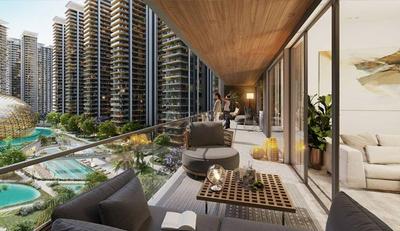 Balcony Image of 2700 Sq.ft 3 BHK Apartment / Flat for sale in Elan The Presidential, Sector 106 Gurgaon for Rs. 46000000