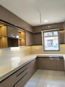 Kitchen Image of 2100 Sq.ft 4 BHK Builder Floor for rent in Palam Vihar Gurgaon for Rs. 75000