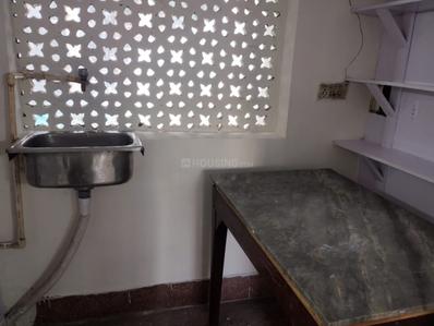 Kitchen Image of 350 Sq.ft 1 BHK Independent House for rent in Hauz Khas New Delhi for Rs. 17000