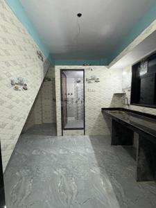 Kitchen Image of 360 Sq.ft 1 RK Builder Floor for rent in Airoli Navi Mumbai for Rs. 12500