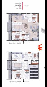 Image of 5080 Sq.ft 4 BHK Builder Floor for sale in Hallmark Treasor, Gandipet, Hyderabad for Rs. 51816000