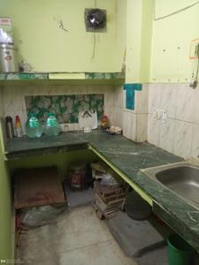 Kitchen Image of 550 Sq.ft 1 BHK Apartment / Flat for rent in Lado Sarai New Delhi for Rs. 11000