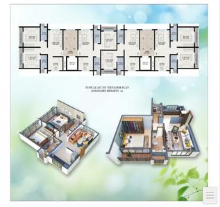 Image of 1050 Sq.ft 2 BHK Apartment / Flat for sale in Diva, Thane for Rs. 4950000