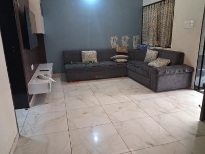 Living Room Image of 1200 Sq.ft 3 BHK Independent House for rent in South Bopal Ahmedabad for Rs. 34000
