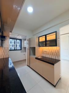 Kitchen Image of 1280 Sq.ft 1 BHK Apartment / Flat for rent in Purva Atmosphere, R.K. Hegde Nagar Bengaluru for Rs. 52000