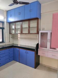 Kitchen Image of 800 Sq.ft 1 BHK Apartment / Flat for rent in Kopar Khairane Navi Mumbai for Rs. 30000