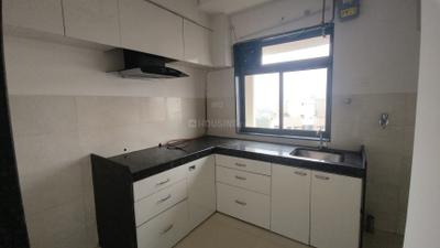 Kitchen Image of 700 Sq.ft 2 BHK Apartment / Flat for rent in Runwal Eirene, Thane West Thane for Rs. 33000