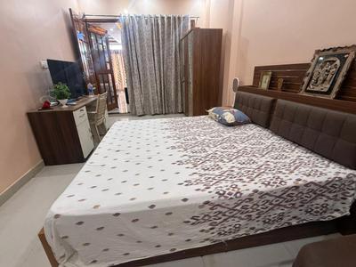 Bedroom Image of 1500 Sq.ft 2 BHK Builder Floor for rent in Indira Nagar Lucknow for Rs. 26000