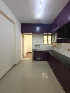 Kitchen Image of 1186 Sq.ft 2 BHK Apartment / Flat for rent in MJ Lifestyle Amadeus, Rayasandra Bengaluru for Rs. 35000