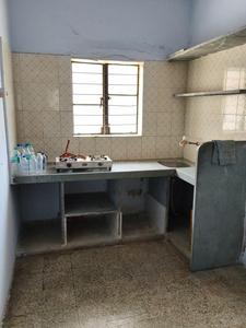 Kitchen Image of 700 Sq.ft 1 BHK Apartment / Flat for rent in Ghatlodiya Ahmedabad for Rs. 14000