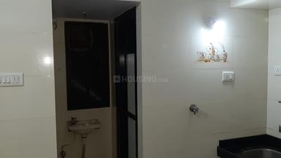 Bathroom Image of 290 Sq.ft 1 RK Builder Floor for rent in Airoli Navi Mumbai for Rs. 11000
