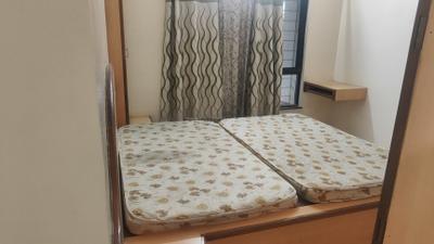 Bedroom Image of 820 Sq.ft 2 BHK Apartment / Flat for rent in Gulmohar City, Kharadi Pune for Rs. 31000