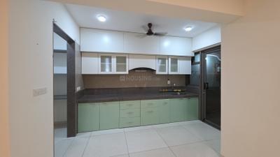 Kitchen Image of 2300 Sq.ft 3 BHK Apartment / Flat for sale in Shivalik Green View, Shantigram Ahmedabad for Rs. 17200000