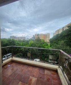 Balcony Image of 850 Sq.ft 2 BHK Apartment / Flat for rent in Nyati Elan, Wagholi Pune for Rs. 20000