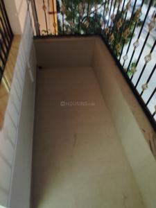 Balcony Image of 1250 Sq.ft 3 BHK Builder Floor for rent in New Town Kolkata for Rs. 26000