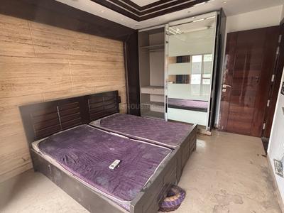 Bedroom Image of 1200 Sq.ft 3 BHK Builder Floor for rent in Jhandewalan New Delhi for Rs. 53331