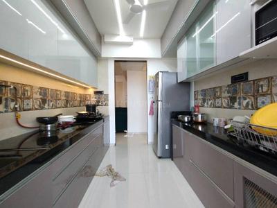 Kitchen Image of 1500 Sq.ft 2.5 BHK Apartment / Flat for rent in Adhiraj Gardens, Kharghar Navi Mumbai for Rs. 60000