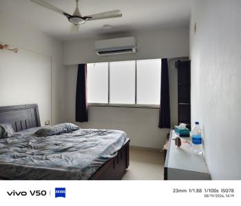Bedroom Image of 1000 Sq.ft 2 BHK Apartment / Flat for sale in Alembic Alchemy Veda, Chhani Jakat Naka Vadodara for Rs. 5400000
