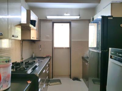 Kitchen Image of 1350 Sq.ft 3 BHK Apartment / Flat for rent in Bhoomi Acres, Hiranandani Estate Thane for Rs. 45000