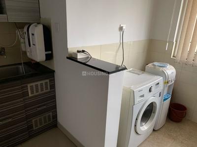 Drying Area One Image of 1400 Sq.ft 2 BHK Apartment / Flat for rent in Golden Grand, Yeswanthpur Bengaluru for Rs. 55000