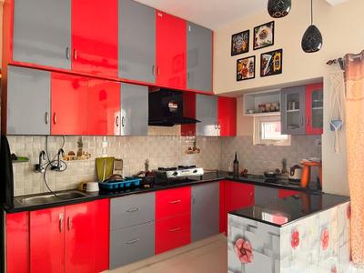 Kitchen Image of 1000 Sq.ft 2 BHK Apartment / Flat for sale in Ranjay Lake Royale, Chandanagar Hyderabad for Rs. 7800000