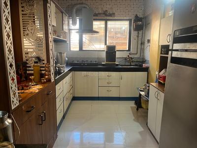 Kitchen Image of 980 Sq.ft 2 BHK Apartment / Flat for rent in Pimpri Pune for Rs. 28000