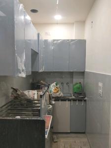 Kitchen Image of 300 Sq.ft 1 BHK Builder Floor for rent in Shastri Nagar New Delhi for Rs. 10000