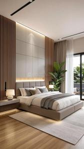 Bedroom Image of 1500 Sq.ft 3 BHK Apartment / Flat for sale in Thondayad Kozhikode for Rs. 11500000