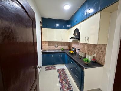 Kitchen Image of 1055 Sq.ft 2 BHK Builder Floor for sale in Aditya White Cottage, Bamheta Village Ghaziabad for Rs. 6400000