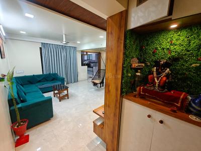 Hall Image of 1750 Sq.ft 3 BHK Apartment / Flat for rent in Kalpataru Nagar Nashik for Rs. 25000