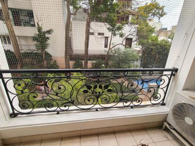 Balcony Image of 3500 Sq.ft 3 BHK Apartment / Flat for rent in Frazer Town Bengaluru for Rs. 211000