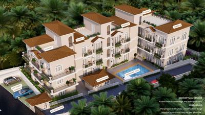 Image of 990 Sq.ft 2 BHK Apartment / Flat for sale in Mandrem, Goa for Rs. 24000000