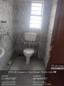 Bathroom Image of 932 Sq.ft 2 BHK Apartment / Flat for sale in BGA Amrita Abashan, Arapanch Kolkata for Rs. 1300000