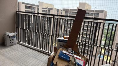 Balcony Image of 2250 Sq.ft 3 BHK Apartment / Flat for rent in Olive Greens, Gota Ahmedabad for Rs. 32000