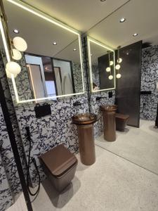 Bathroom Image of 424 Sq.ft 1 BHK Apartment / Flat for sale in Aplite Greenstone Heritage, Fort Mumbai for Rs. 18700000