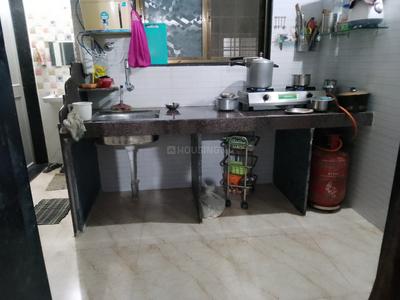 Kitchen Image of 500 Sq.ft 1 RK Builder Floor for rent in Manjari Budruk Pune for Rs. 6000