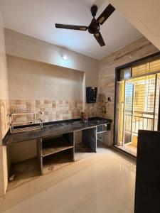 Kitchen Image of 650 Sq.ft 1 BHK Apartment / Flat for rent in Dombivli West Thane for Rs. 16000