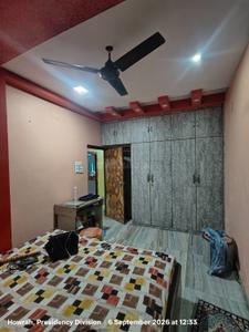 Bedroom Image of 1300 Sq.ft 3 BHK Apartment / Flat for rent in Howrah Railway Station Howrah for Rs. 25000