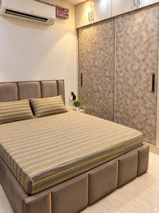Bedroom Image of 850 Sq.ft 2 BHK Builder Floor for rent in Sector 22 Rohini New Delhi for Rs. 18000