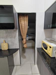 Kitchen Image of 1500 Sq.ft 3 BHK Apartment / Flat for sale in Samanvay Saptarshi, Manjalpur Vadodara for Rs. 9000000