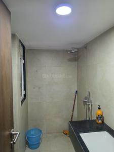 Bathroom Image of 639 Sq.ft 1 BHK Studio for rent in Lodha Belmondo, Gahunje Pune for Rs. 40000